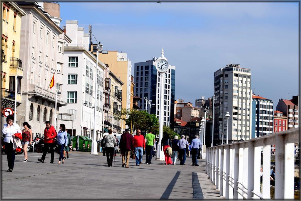 Hostel Gijón Centro Exterior foto